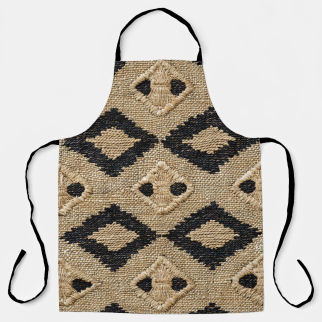 Maßgeschneiderte Koch Schürze 27x34 groß (Vorderseite)