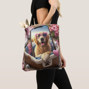 Maßgeschneiderte LIEBE Pad Print Dog Lover Pet Fot Tasche