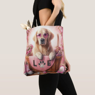Maßgeschneiderte LIEBE Pad Print Dog Lover Pet Fot Tasche