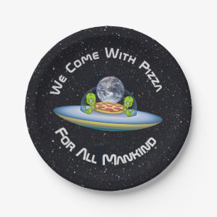 Maßgeschneiderte Lieferung von UFO Pizza Pappteller