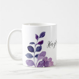 Maßgeschneiderte Lilac Floral Kaffeetasse