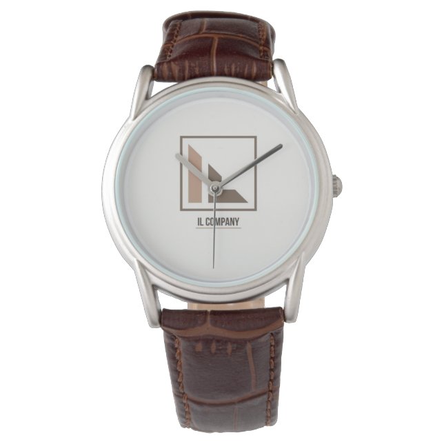 Maßgeschneiderte Logouhren - kundenspezifische Uhr (Vorderseite)
