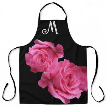 Maßgeschneiderte M Monogramm hübsch rosa Rosa Blüt