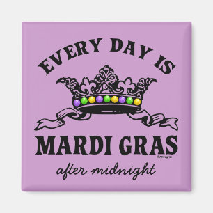 Maßgeschneiderte Mardi Gras Magnet