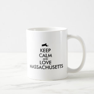 Maßgeschneiderte MASSACHUSETTEN für BEHALTEN CALM Kaffeetasse