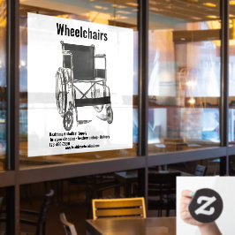 Maßgeschneiderte medizinische Versorgung Shop Roll Fensteraufkleber