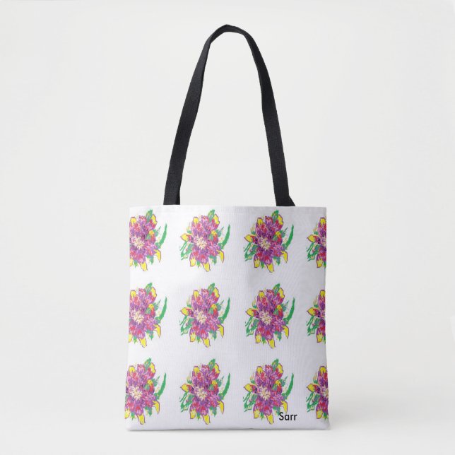 Maßgeschneiderte Mehrdruck-Tasche/Asiatische Lily Tasche (Vorderseite)