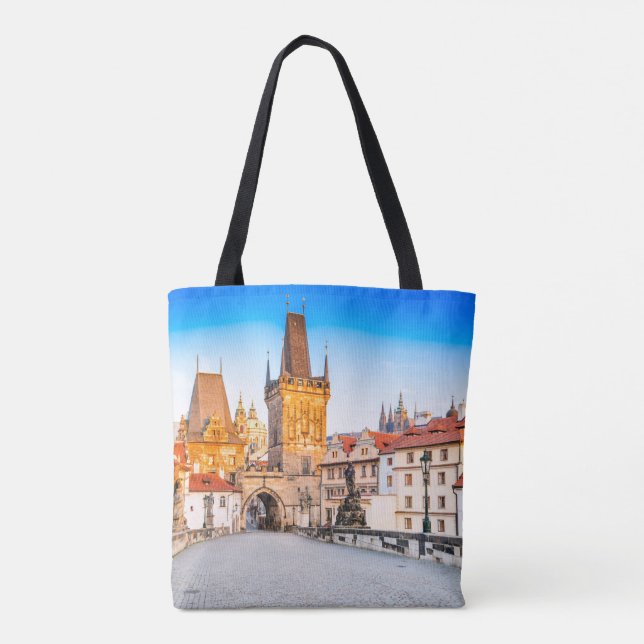 Maßgeschneiderte Mehrdruck-Tasche Prag Tasche (Rückseite)