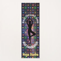 Maßgeschneiderte Milchweg-Chakra-Yoga-Pose