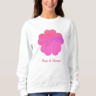Maßgeschneiderte minimale moderne geometrische ros sweatshirt