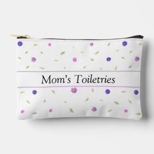 Maßgeschneiderte Minimalistische Aquarelltasche Zubehörtasche