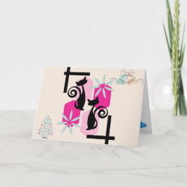 Maßgeschneiderte Mittelalter Moderne Katzen & Deko Karte