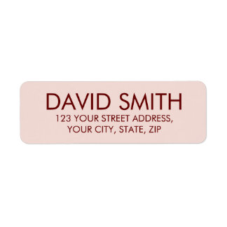 Maßgeschneiderte moderne minimalistische Rücksende