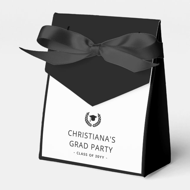Maßgeschneiderte, moderne und Minimalistische Grad Geschenkschachtel (Vorderseite)