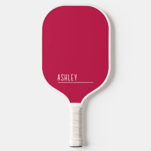 Maßgeschneiderte Monogramm, Kirschrosa neue Linie Pickleball Schläger