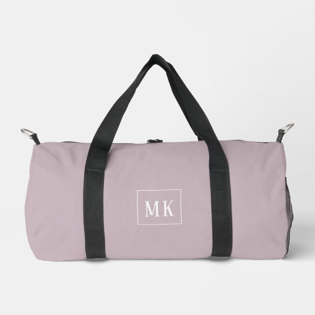 Maßgeschneiderte Monogramm, überall malidiert Duffle Bag (Vorderseite)