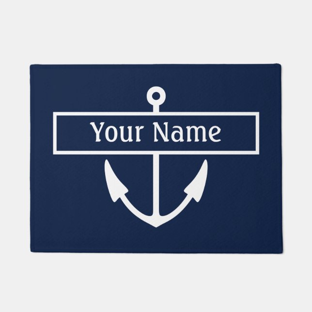 Maßgeschneiderte Nautic Door Mat Fußmatte (Vorderseite)