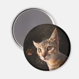 Maßgeschneiderte Niedliche Katze Katzen Dosenvorla Magnet