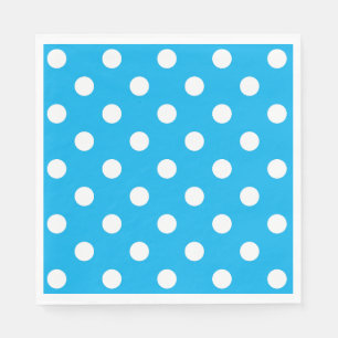Maßgeschneiderte niedliche Polka-Punkte Serviette