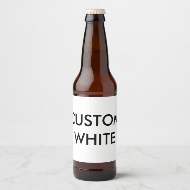 Maßgeschneiderte Personalisierte Bierflaschen-Etik Bierflaschenetikett (Vorderseite)