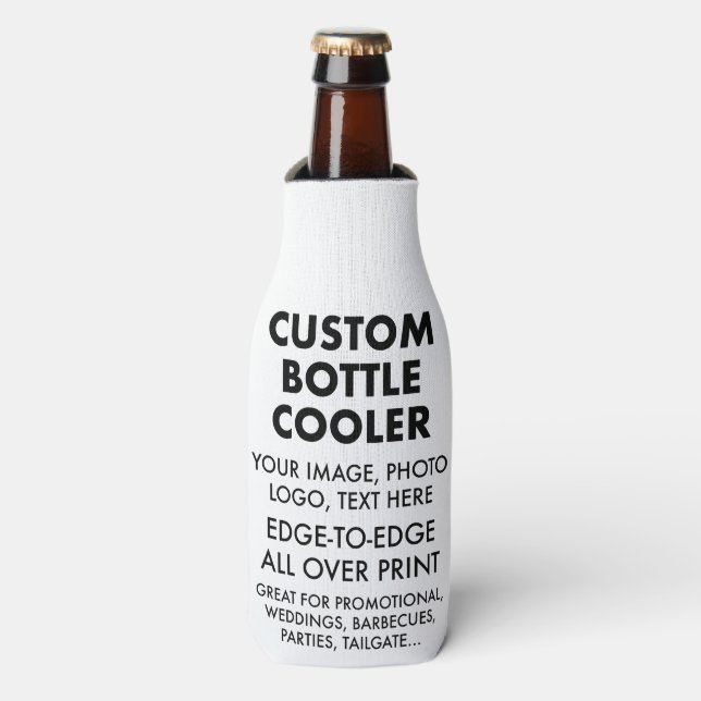 Maßgeschneiderte Personalisierte Flasche Cooler Sc Flaschenkühler (Flaschenvorderseite)