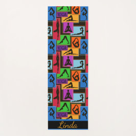 Maßgeschneiderte Posen Yogamatte