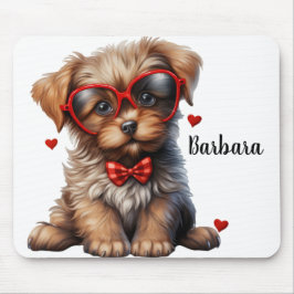 Maßgeschneiderte Puppy-Liebe Mousepad
