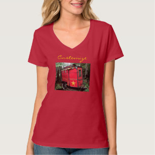 Maßgeschneiderte Red Sinti und Roma winzige Wohnw T-Shirt