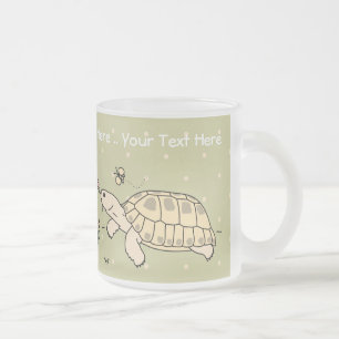 Maßgeschneiderte russische Tortoise-Tasse Mattglastasse