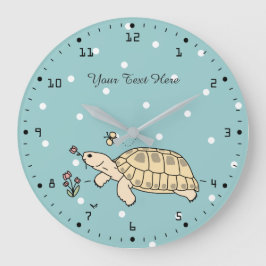 Maßgeschneiderte russische Tortoise-Uhr Große Wanduhr