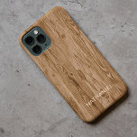 Maßgeschneiderte rustikale Tan Brown farbige Imita Case-Mate iPhone Hülle<br><div class="desc">Zeitgenössische bräunliche Imitate verwitterten Holzkornstruktur Muster Handy Gehäuse. Mit Raum zum Anpassen mit Namen, Monogramm oder Initialen Ihrer Wahl. Schönes, modernes und cooles Cover für den Trend-erfahrenen und kunstliebenden angesagten Trendsetter, künstlerischer Motiv-Liebhaber, der will, ihr Handy vor Staub und Schmutz, Abnutzung und Tränen zu schützen. Dieses Design ist erhältlich Apple...</div>