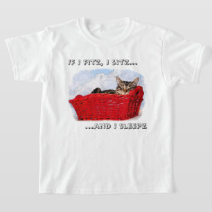 Maßgeschneiderte Schlafgraukissen an der Vorderse T-Shirt