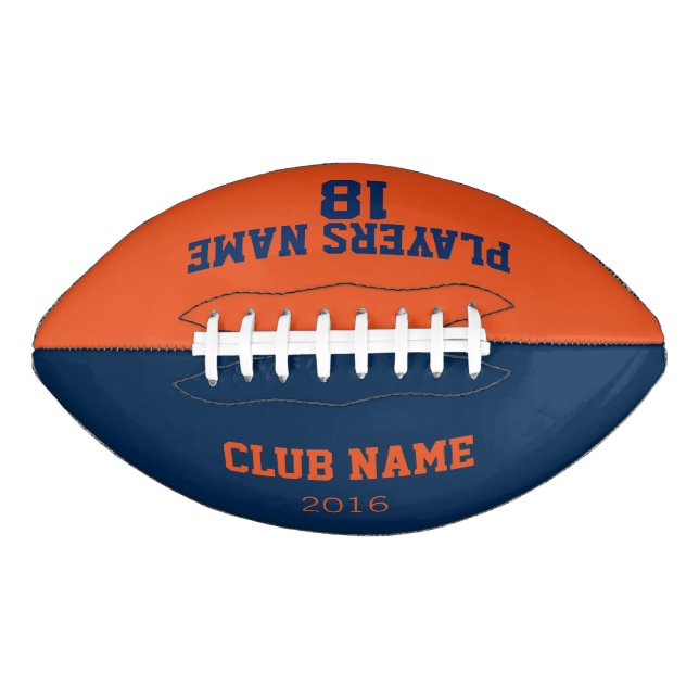 Maßgeschneiderte Schul- oder Vereinsfußball Football (Vorderseite)