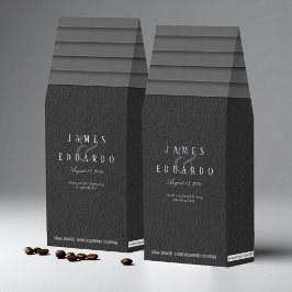 Maßgeschneiderte Schwarz & Weiß Hochzeit Vielen Da