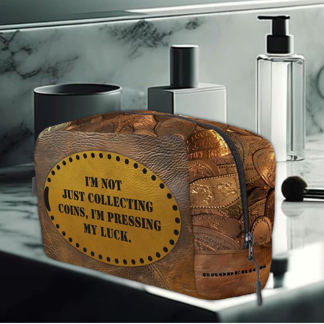 Maßgeschneiderte Souvenirmünze/gepresste Penny Waschbeutel (Von Creator hochgeladen)