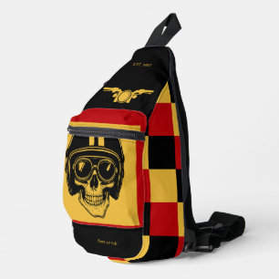 Maßgeschneiderte Stallhalle zum Reiten Retro Crossbody Bag