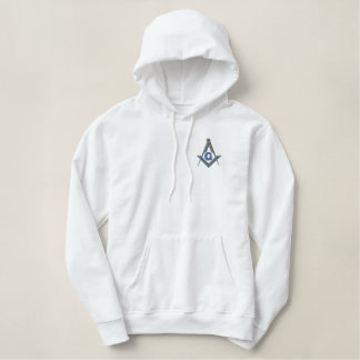 Maßgeschneiderte Stickerei für Freimaurer Bestickter Hoodie