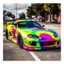 Maßgeschneiderte Supercars:Fette Farben und Modifi