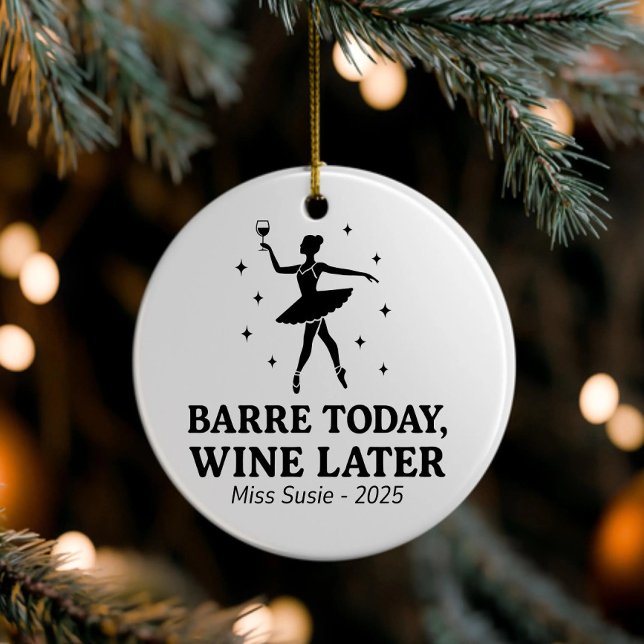 Maßgeschneiderte Tanzschmuck, Personalisierte Ball Keramik Ornament (Von Creator hochgeladen)