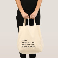 Maßgeschneiderte Tasche gingen zur Hochzeit, Begrü