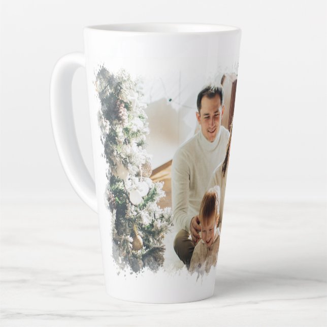 Maßgeschneiderte Tasse für Urlaubsbilder (Linke Ecke)