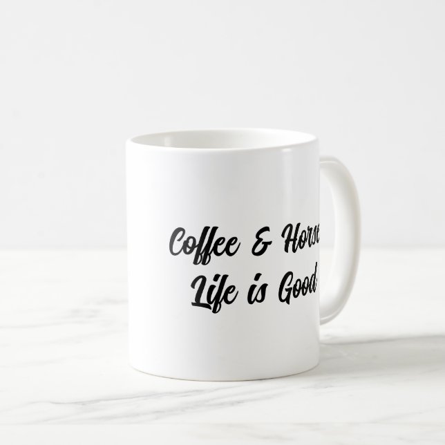 Maßgeschneiderte Tasse - Schwarzes B&B-Logo (VorderseiteRechts)