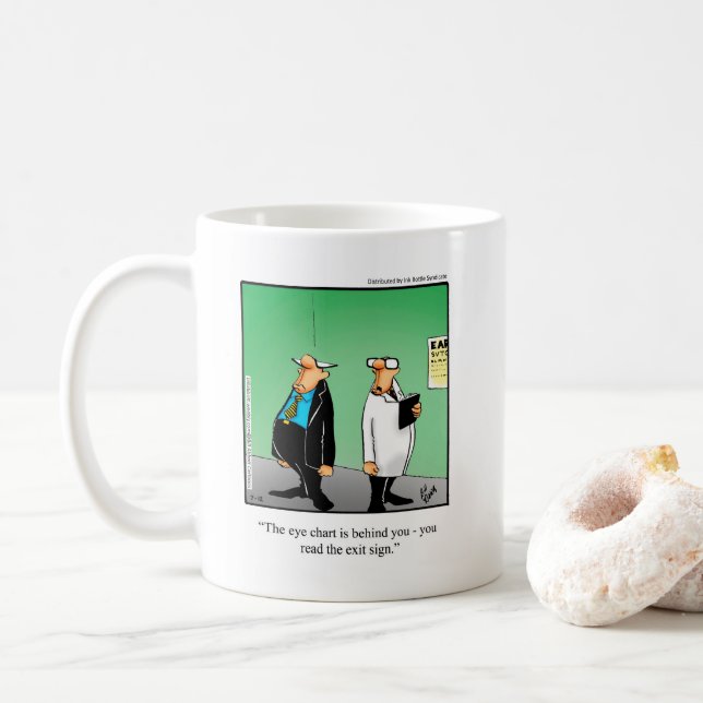 Maßgeschneiderte Tasse von Ärzten/Späßen (Mit Donut)