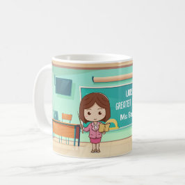 Maßgeschneiderte Tasse - Weibliche Klassenzimmer K