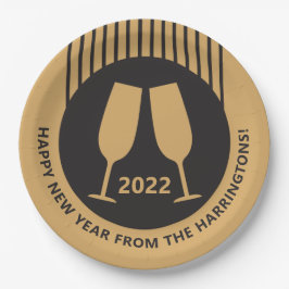 Maßgeschneiderte Teller für Champagner