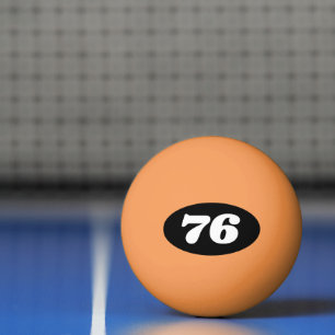 Maßgeschneiderte Tischtennisbälle mit Glückszahl Tischtennisball
