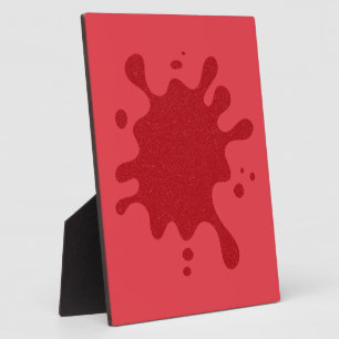 Maßgeschneiderte Tomato Red Splash Plaque Fotoplatte