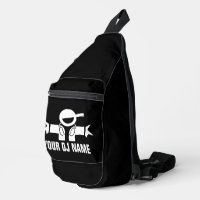 Maßgeschneiderte Tragetasche mit Musik DeeJay Logo