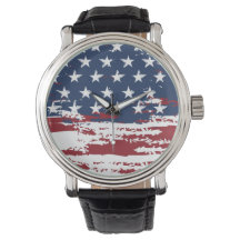 Maßgeschneiderte USA Flag Watch