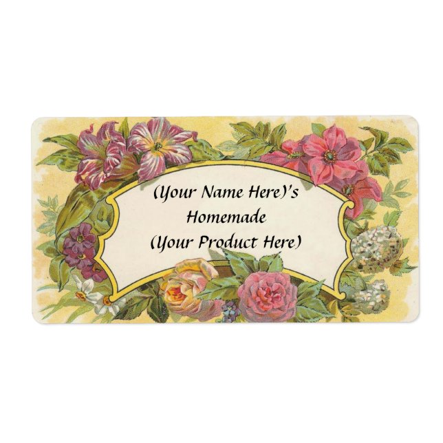 Maßgeschneiderte Vintage Blütenkonservierung oder  (Vorne)